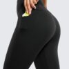 CRZ YOGA Womens Butterluxe Workout Leggings 28 Inches – High Waisted Gym…