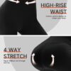 GAYHAY 3 Pack Capri Leggings for Women – Stretch Tummy Control Yoga Pants…