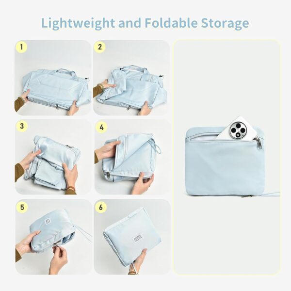 IwIeIaIrI Fitness Workout Gym Duffle Bag for Women with Shoes Compartment…