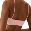 Comper Women’s Sports Bras Wirefree Racerback Workout Bras Sexy Thin Straps…