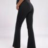 POSHDIVAH Women’s Maternity Flare Leggings Over The Belly Pregnancy Workout…