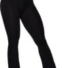 Sunzel Flare Leggings, Crossover Yoga Pants with Tummy Control, High-Waisted...