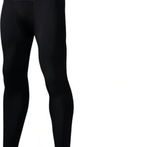 1/2/3/4 Pack Boys’ Youth Compression Leggings Pants Tights Athletic Base for…