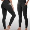 NexiEpoch 4 Pack Leggings for Women with Pockets- High Waisted Tummy Control…