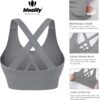 Sports Bras for Women High Impact Cross Back Strappy Bras Cropped Padded…