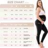 Walifrey Women’s Maternity Leggings with Pockets Over The Belly,Pregnancy…
