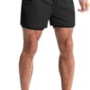 Aolesy Men’s Gym Shorts with Liner – 5 Lightweight Running Shorts Mesh Workout…