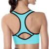 Double Couple Women Racerback Sports Bras for Women High Impact Workout Yoga…