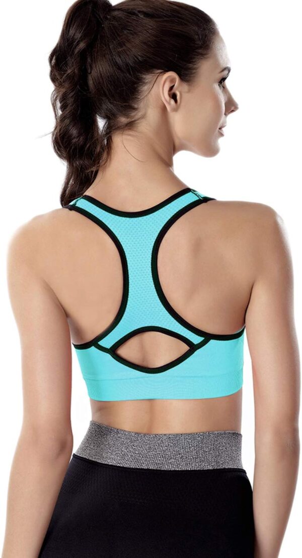 Double Couple Women Racerback Sports Bras for Women High Impact Workout Yoga…