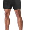 Aolesy Men’s Gym Shorts with Liner – 5 Lightweight Running Shorts Mesh Workout…