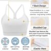 RUNNING GIRL Sports Bra for Women High Support,Y Back Molded Cup High Impact…