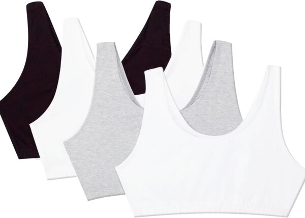 Fruit of the Loom Women’s Built Up Tank Style Sports Bra Value Pack