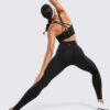 CRZ YOGA Womens Butterluxe Workout Leggings 28 Inches – High Waisted Gym…