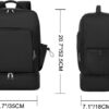 seyfocnia Gym Backpack for Women Men, Lightweight Sports Back pack With Shoe…