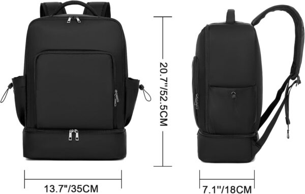 seyfocnia Gym Backpack for Women Men, Lightweight Sports Back pack With Shoe…