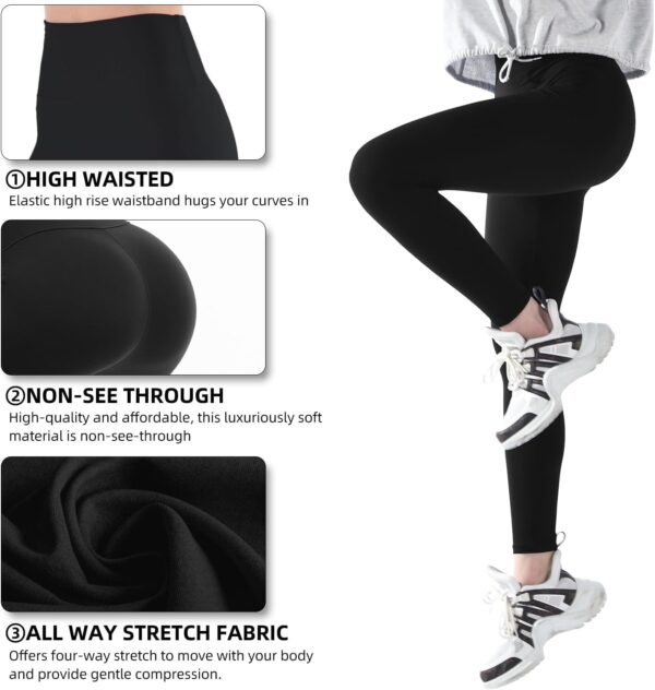 Leggings for Women – High Waisted Workout Leggings for Women Running Exercise