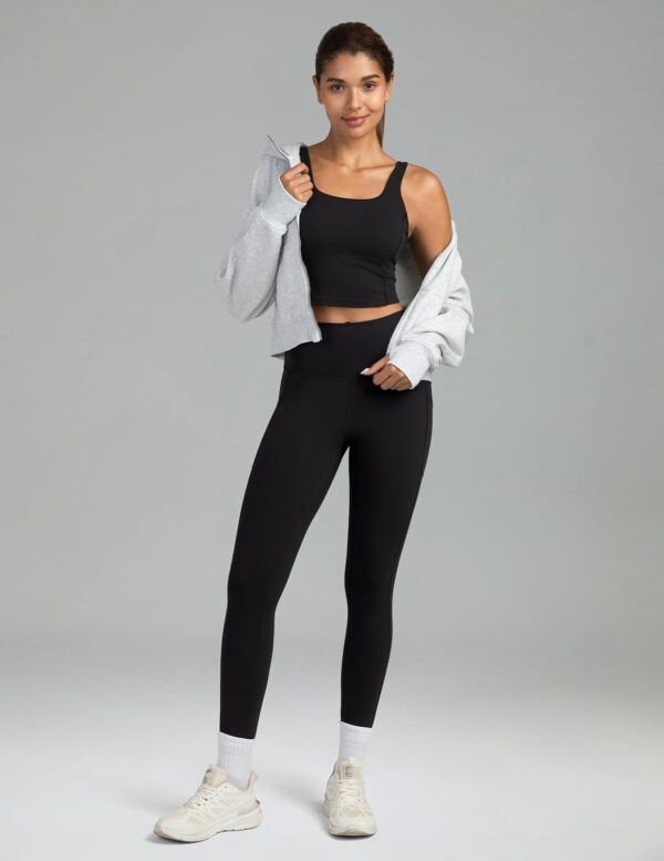 Colorfulkoala Women’s High Waisted Yoga Pants 7/8 Length Leggings with Pockets
