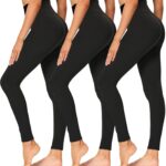 High Waisted Leggings for Women - Soft Athletic Tummy Control Yoga Pants for...