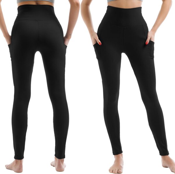 Leggings for Women with Pockets – High Waisted Workout Leggings for Women…
