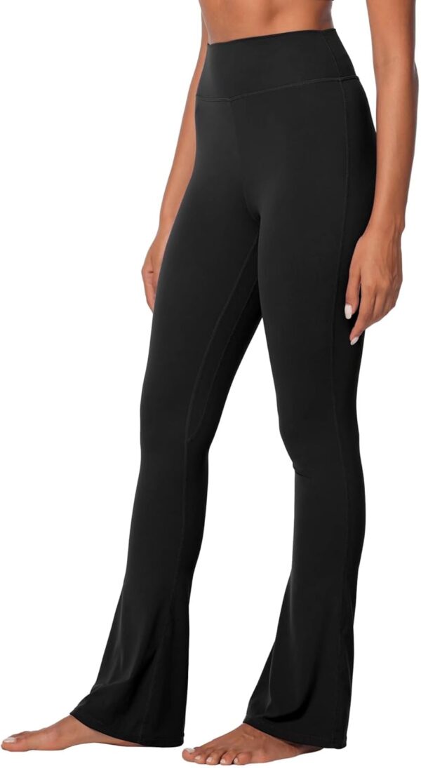 Sunzel High Waist Mini Flared Leggings for Women, Tummy Control Casual Flare…