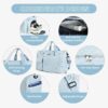IwIeIaIrI Fitness Workout Gym Duffle Bag for Women with Shoes Compartment…