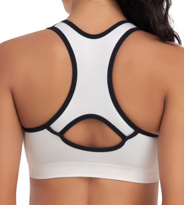 MIRITY Women Racerback Sports Bras – High Impact Workout Gym Activewear Bra