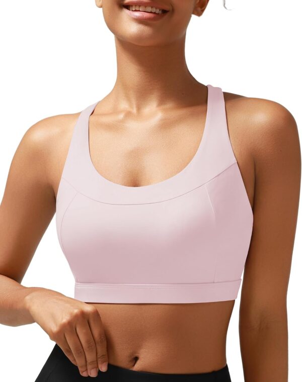 RUNNING GIRL Sports Bra for Women High Support,Molded Cup High Impact Sports…
