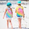 Fiodrimy Drawstring Backpack String Bag for Kids, Girls Gym Sackpack Cinch…