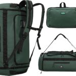 Haimont 50L Travel Duffle Bag for Men Women Foldable Sports Duffle Backpack...