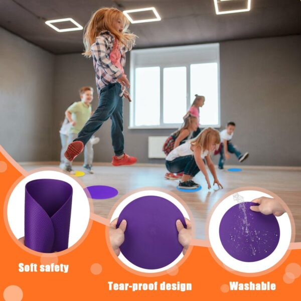 4inch & 9inch Poly Spot Markers for Agility Dot for Gym/PE Training, Dance,…