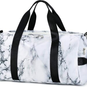 Sport Gym Duffle Travel Bag for Men Women Duffel with Shoe Compartment, Wet…