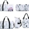 Sport Gym Duffle Travel Bag for Men Women Duffel with Shoe Compartment, Wet…
