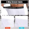 Compression Shorts Men Spandex Sports Underwear Athletic Workout Performance Baselayer…