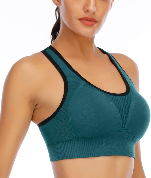IUGA Sports Bras for Women High Impact Racerback Sports Bra Seamless Padded…