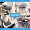 TushGuard Seat Cushion – Memory Foam Cushion for Office Chair, Car Seat, Airplane,…