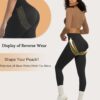 Women’s Compression Leggings Butt Lifting Work Out Athletic Gym High Waist…