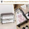 20 Pack Shoe Bags for Travel, 15.7″ x 11.8″ Clear Travel Shoe Bags for…