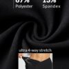 baleaf Women’s Yoga Pants V Crossover Flare Leggings with Pockets High Waist…