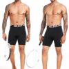NELEUS 3 or 6 Pack Compression Shorts for Men Spandex Sport Shorts Running Athletic…