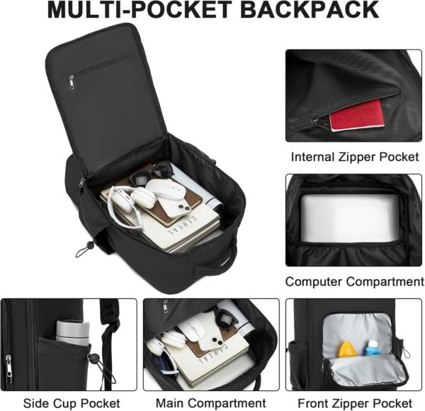 seyfocnia Gym Backpack for Women Men, Lightweight Sports Back pack With Shoe…