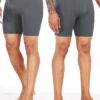 NELEUS 3 or 6 Pack Compression Shorts for Men Spandex Sport Shorts Running Athletic…
