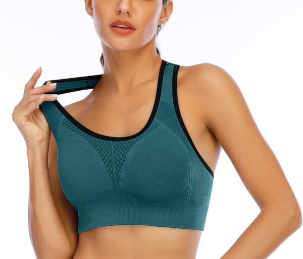 IUGA Sports Bras for Women High Impact Racerback Sports Bra Seamless Padded…