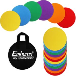 4inch & 9inch Poly Spot Markers for Agility Dot for Gym/PE Training, Dance,…