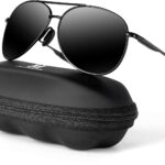 mxnx Aviator Sunglasses for Men Polarized Women UV Protection Lightweight Driving...