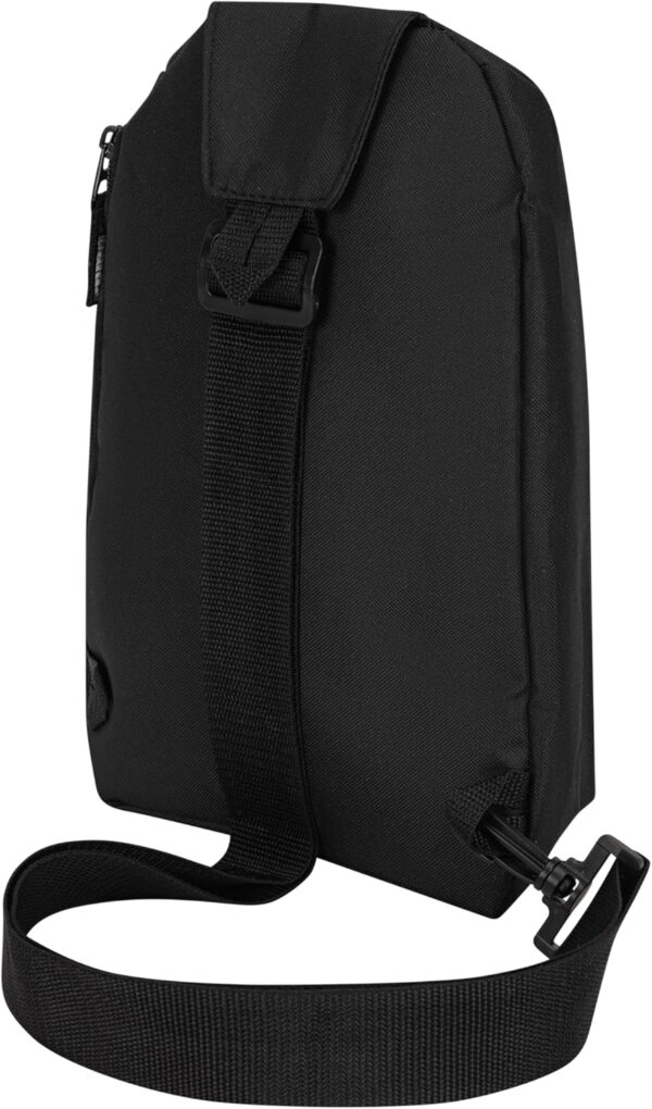 PUMA EVERCAT SIDEWALL SLING BACKPACK,Black/Silver,One Size