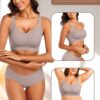Vertvie Women’s Seamless Wireless Push Up Bras with Support and Lift No…