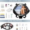 ETRONIK Gym Bag for Women, Personal Item Travel Bag with Shoes Compartment,…