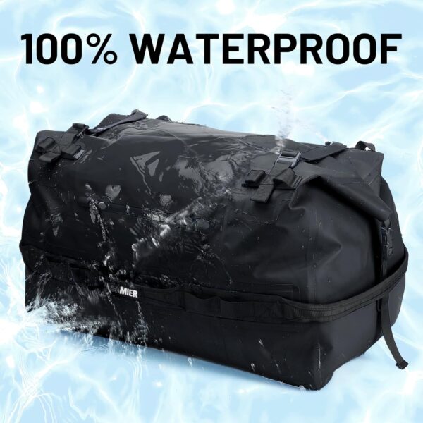 MIER Large Waterproof Duffel Bag Rolltop Dry Backpack Duffle Bags for…