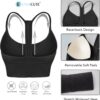 Evercute Racerback Sports Bras Padded Y Racer Back Cropped Bras for Yoga…