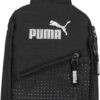 PUMA EVERCAT SIDEWALL SLING BACKPACK,Black/Silver,One Size